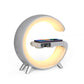 2023 New Intelligent G Shaped LED Lamp Bluetooth Speake Wireless Charger Atmosphere Lamp App Control For Bedroom Home Decor